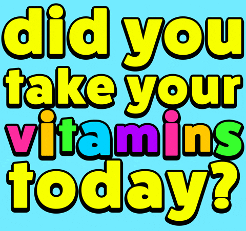 Pengambilan vitamin tambahan boleh menambahkan pemakanan kepada badan!