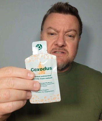 GAXODUS® juga mengandung bahan-bahan seperti Peppermint Oil dan Apple Fiber yang memiliki sifat menenangkan pada saluran pencernaan.